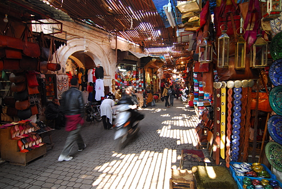 [Souk scene]
