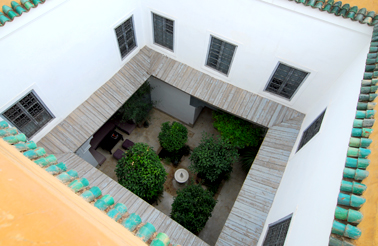 [Riad courtyard2]