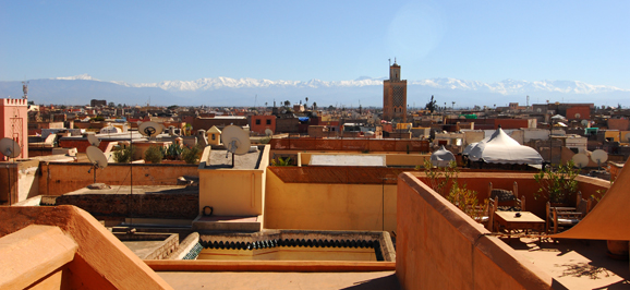 [Marrakech roofscape]