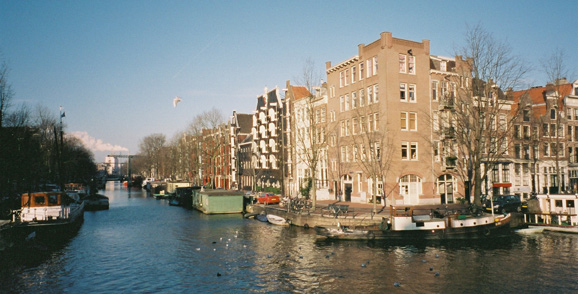 [Typical canal, Amsterdam]