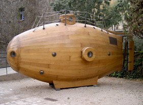[submarine at Maritime Museum]