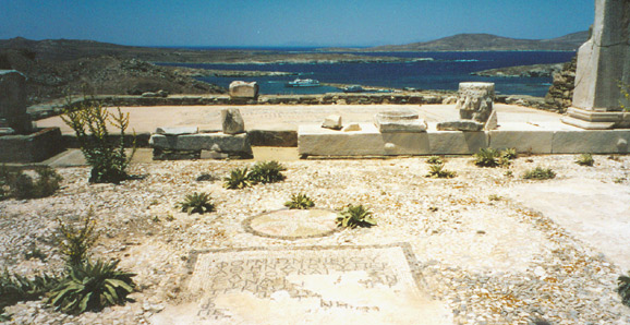[Ruins on Delos island]
