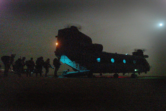 [Helicopter with Marines]