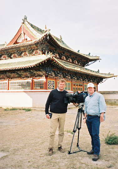 [Mike and Eckart at temple]