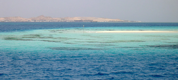 Hurghada coastline, Red Sea]